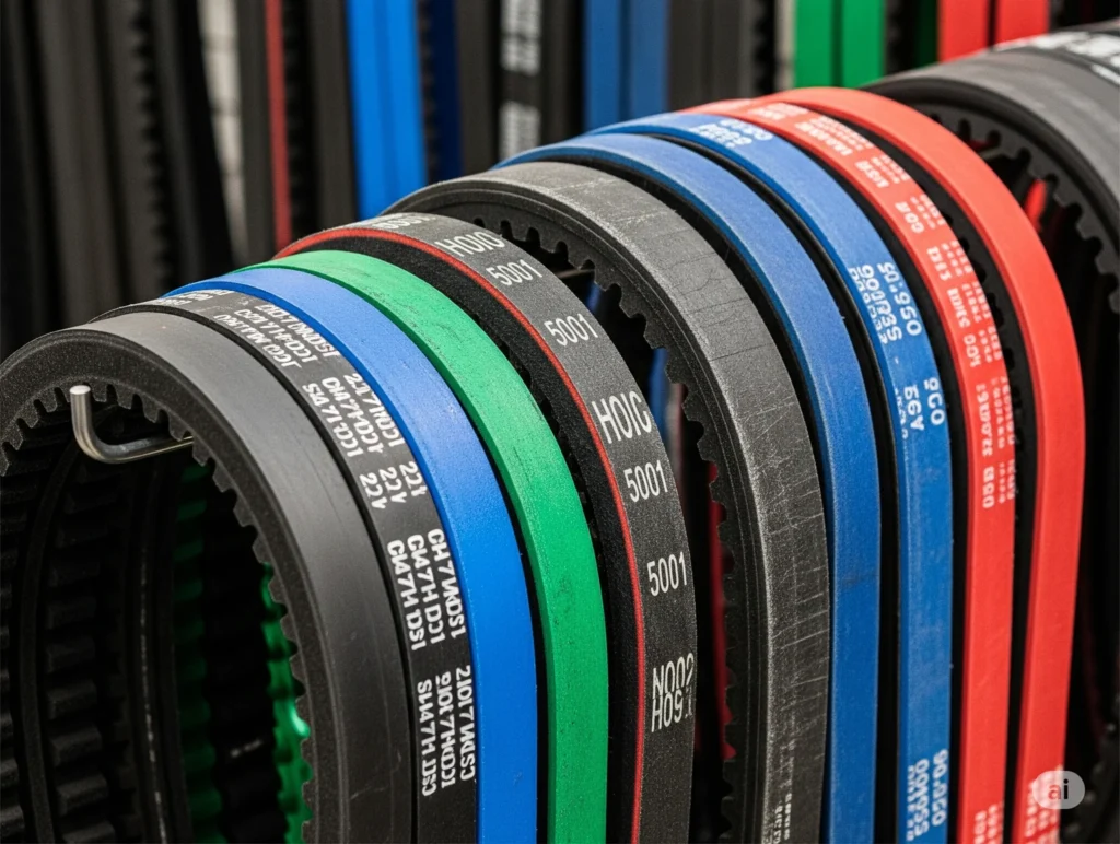 V belt maintenance checklist